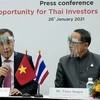 Presentan “oportunidades doradas” para inversionistas tailandeses en Vietnam