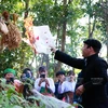 Culto al dios del bosque de etnia Mong en Vietnam 