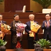 Ratifican relevo de tres vicepresidentes del Parlamento de Vietnam