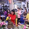 En ciudad vietnamita Festival del Año Nuevo de Camboya-Laos-Myanmar-Tailandia 