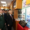Máximo dirigente partidista participa en 70 aniversario del Día Tradicional del Hospital Central Militar 108