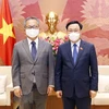  Presidente de la Asamblea Nacional de Vietnam recibe al embajador de Japón