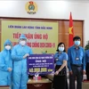 Apoyan a trabajadores afectados por el COVID-19 en provincia vietnamita de Bac Ninh