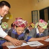 Más de 300 mil personas vietnamitas salen del analfabetismo en ocho años