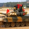 Equipo vietnamita de artillería, listo para los Juegos Militares Internacionales 2021