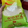 Aumentan exportaciones de variedades de arroz vietnamita ST24 y ST25 