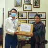 Embajada de Bangladés en Vietnam se une al combate de Hanoi contra el COVID-19