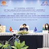 Parlamentarias de AIPA debaten el empoderamiento de mujeres después del COVID-19
