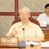 Dirigentes de Vietnam debaten situación socioeconómica