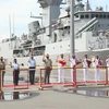 Buques de la Armada Real de Australia llegaron a Vietnam 