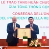 Otorgan Orden de la Estrella de Italia a ciudadano vietnamita