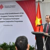 Celebran vigésimo aniversario del Centro de Cooperación Vietnam-Singapur