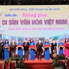 Realizan actividades en saludo al Día Nacional del Patrimonio Cultural de Vietnam