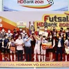 Club vietnamita Thai Son Nam retiene título del Campeonato Nacional de Fútbol Sala HDBank