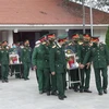 Entierran restos de soldados caídos en la campaña Dien Bien Phu 