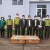 Trabajadores de Parque Nacional de Cuc Phuong rescatan a animales salvajes