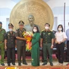 Delegación del Ejército Real de Camboya felicita a provincia vietnamita en ocasión del Tet