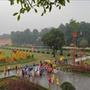 Recrean ceremonias reales en Ciudadela Imperial de Thang Long en Hanoi por el Tet