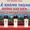 Primer ministro vietnamita asiste a inauguración de obras clave en Quang Ninh