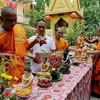 Fiesta tradicional de año nuevo Chol Chnam Thmay de la comunidad khmer en Vietnam