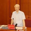 Exige máximo dirigente partidista vietnamita reforzar inspección en lucha anticorrupción