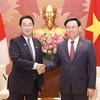 Presidente del Parlamento de Vietnam se reúne con el primer ministro japonés