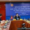 Fortalecen Vietnam y China intercambio de experiencias en actividades sindicales