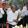 Presidente de Vietnam rinde homenaje a héroes caídos por independencia nacional