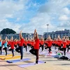 Celebran Día Internacional de Yoga en Ciudad Ho Chi Minh
