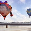 Admiran ciudad imperial de Hue a través del Festival de globos aerostáticos