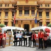 Cruz Roja de Vietnam recibe equipos e insumos médicos obsequiados por Omán