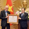 Vietnam entrega Medalla de Amistad al ex secretario general de la UIP