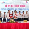 Entablan empresas vietnamitas lazos para construcción de obra hidroeléctrica en Laos