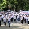 Más de cinco mil personas participan en caminata en apoyo a víctimas del Agente Naranja