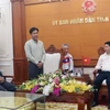 Delegación del Ministerio de Justicia de Laos realiza visita de trabajo en localidad vietnamita