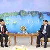 Primer ministro vietnamita recibe a vicepremier singapurense