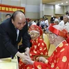 Reitera presidente de Vietnam prioridad concedida a cuidado de ancianos