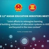 Celebrarán en Vietnam la XII Conferencia de Ministros de Educación de ASEAN