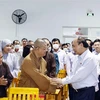 Presidente de Vietnam dialoga con votantes de Ciudad Ho Chi Minh 