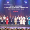 Vietnam laurea obras periodísticas sobre la gran unidad nacional