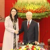 Máximo dirigente vietnamita recibe a primera ministra neozelandesa 