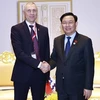 Presidente parlamentario vietnamita se reúne con sus homólogos de otros países