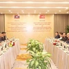 Robustecen cooperación entre Comisiones de Partidos de Vietnam y Laos