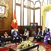 Presidente elogia cooperación entre Agencia Vietnamita de Noticias y Yonhap