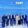 VinFast y empresa holandesa de NXP cooperan para desarrollar vehículos eléctricos inteligentes