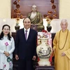 Presidente de Vietnam felicita a Sangha Budista en ocasión de Tet
