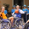Embajadores de países europeos comparten con jóvenes con discapacidad en ocasión del Tet