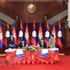 Partidos gobernantes de Laos y Camboya fortalecen cooperación 