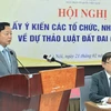 Vietnam recopila opiniones sobre proyecto de Ley de Tierras