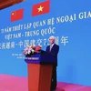 Celebran 73 aniversario de relaciones diplomáticas Vietnam-China